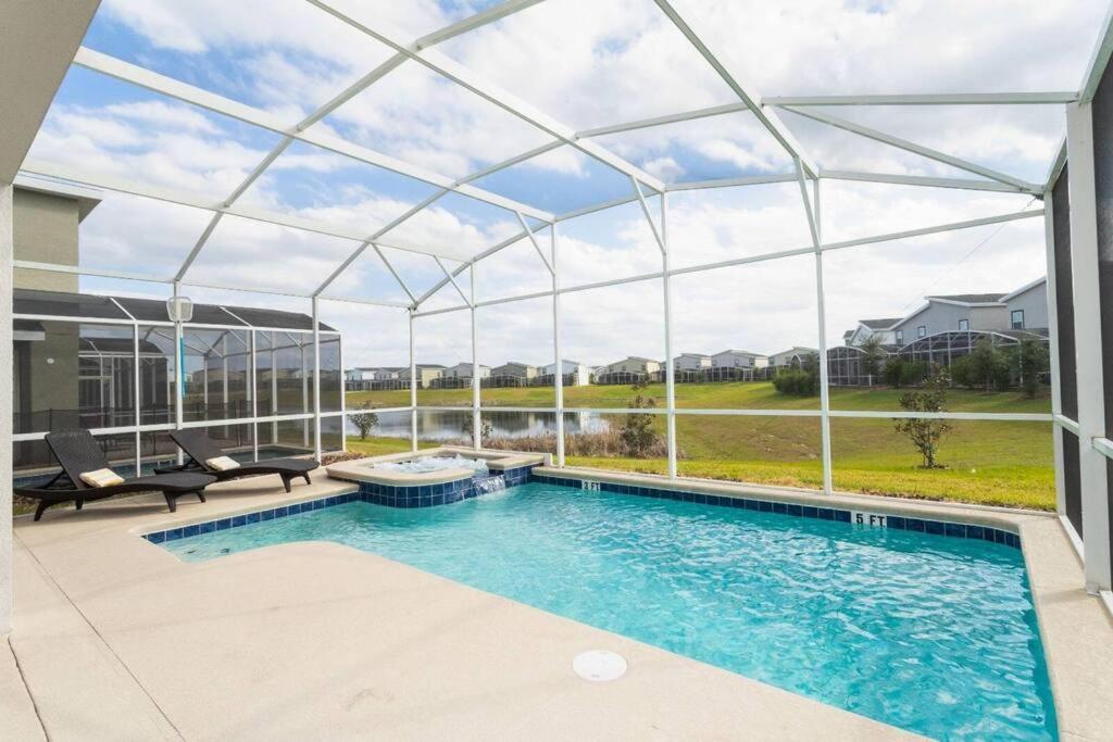 Wonderful 6Bd 5Bat With Golf Course @Championsgate Villa Four Corners Exterior photo